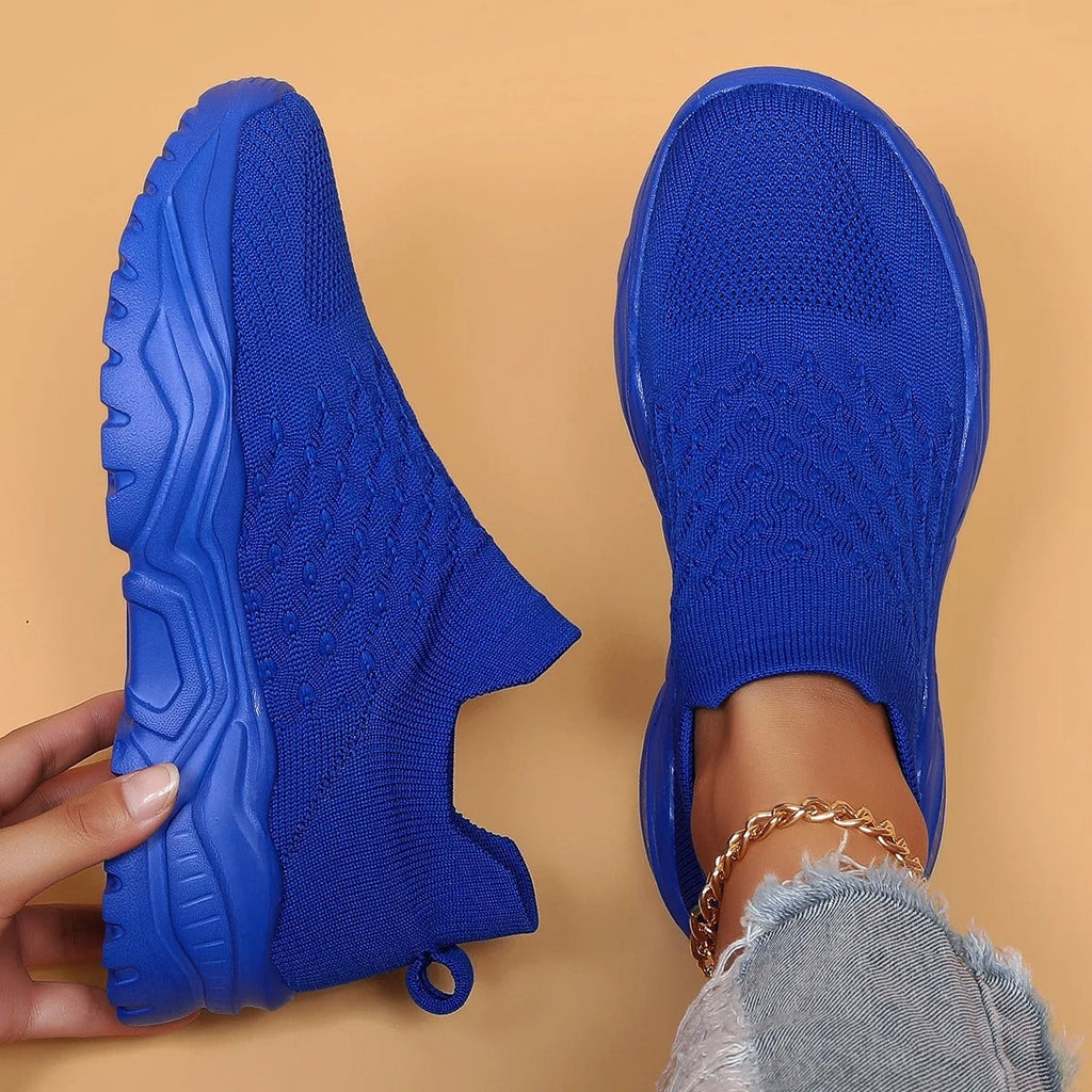 Women's Air Cushion Rounded Toe Orthopedic Walking Shoes