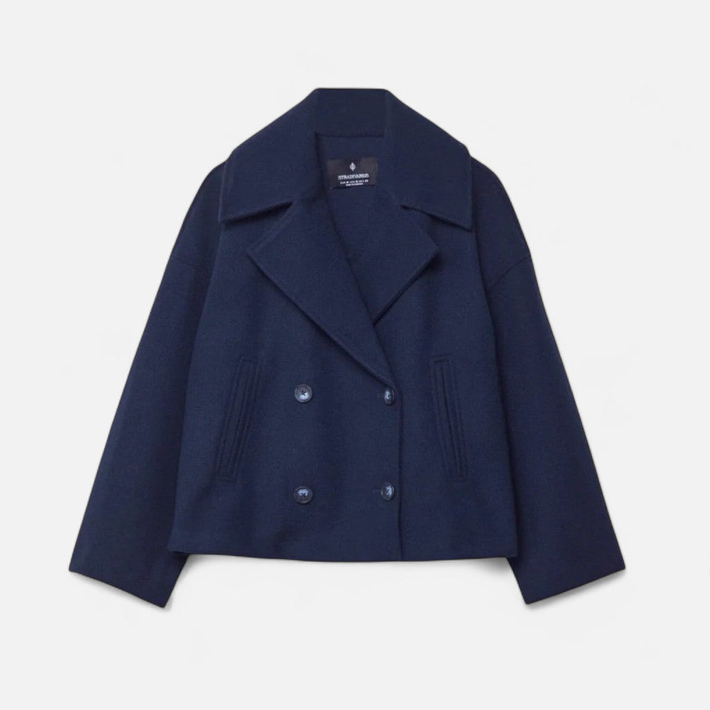 Women's Waist-Length Six-Button Tailored Jacket