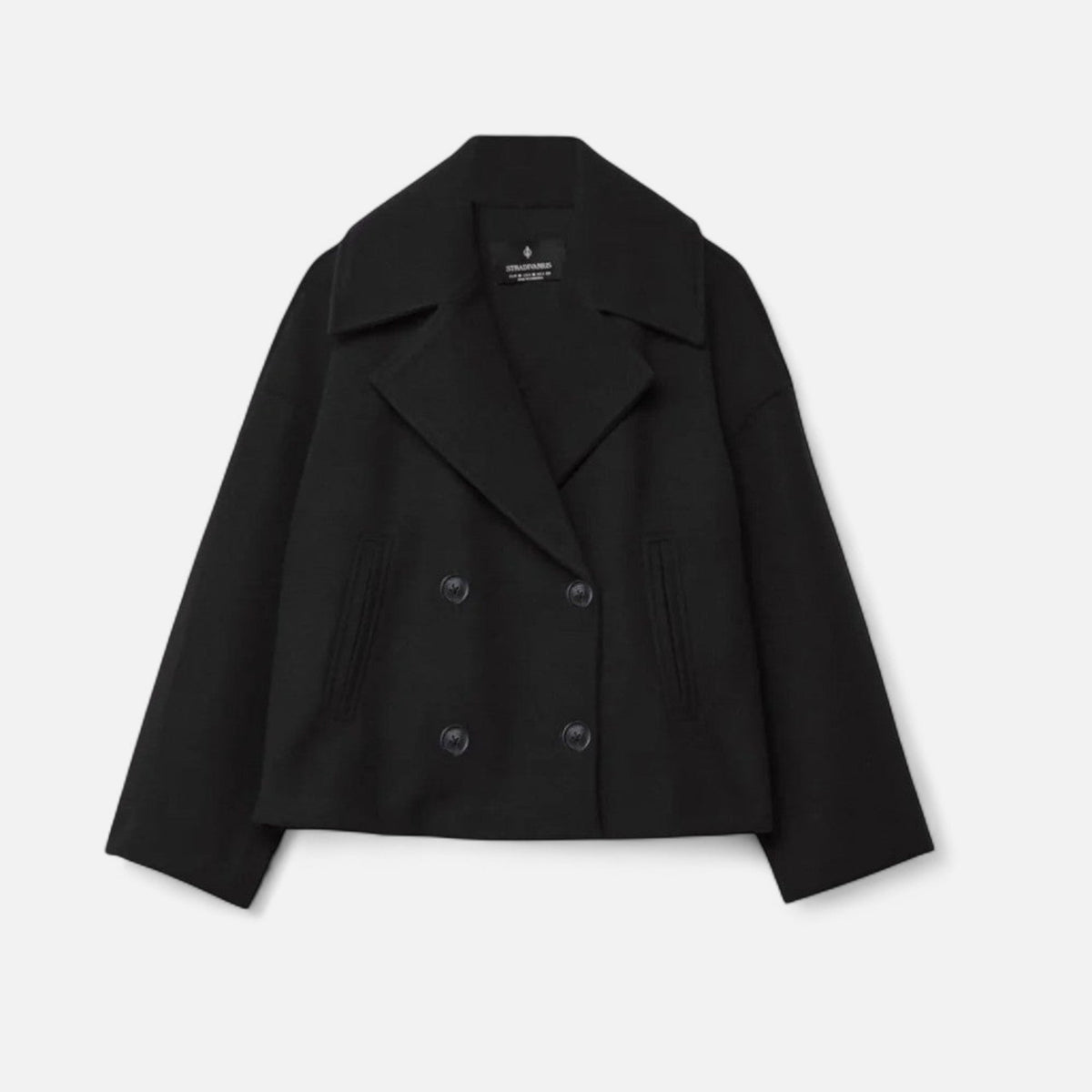 Women's Waist-Length Six-Button Tailored Jacket