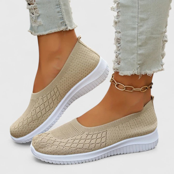 Women's Lightweight Shock-Absorbing Orthopedic Slip-Ons