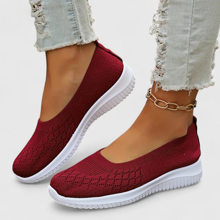 Women's Lightweight Shock-Absorbing Orthopedic Slip-Ons