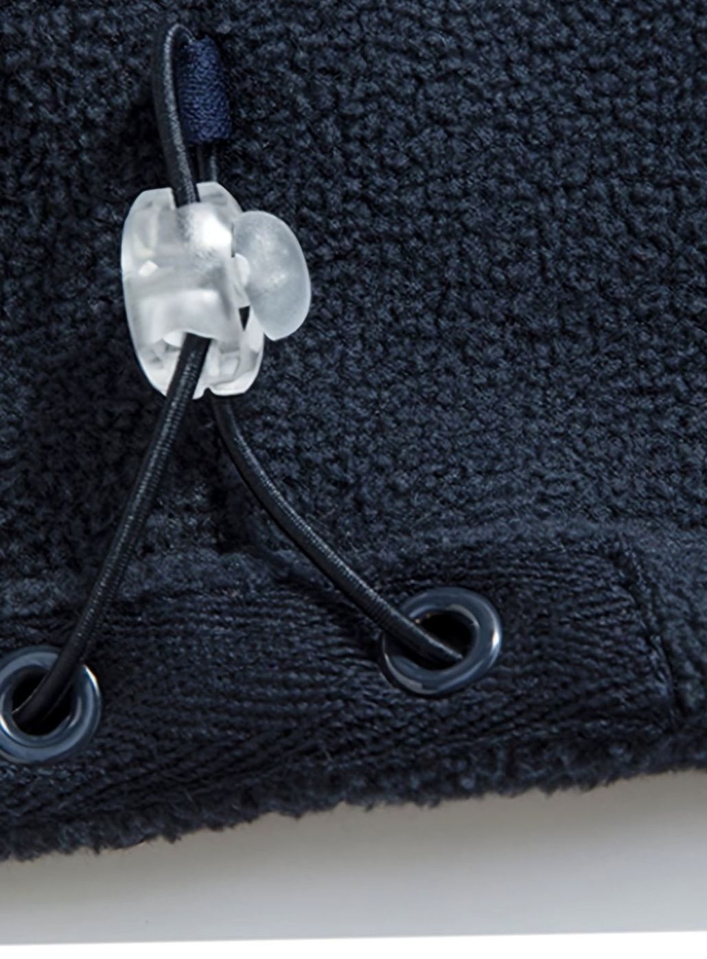 Men's Stand Collar Zip-Front Fleece Coat