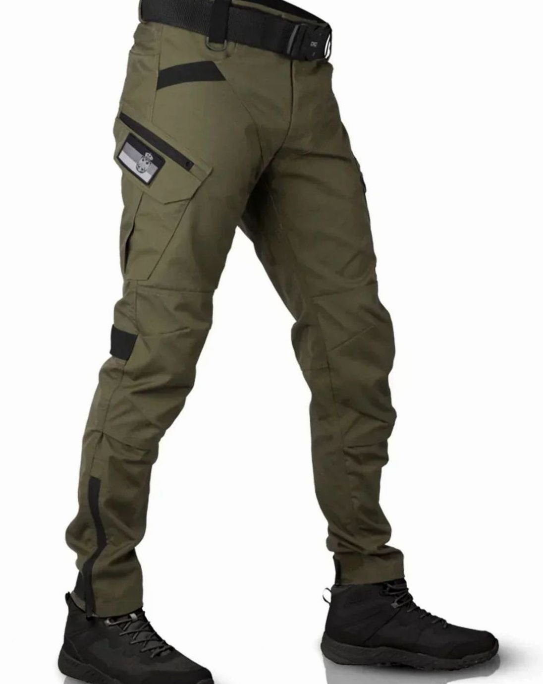 Men's Reinforced Wear-Resistant Tactical Cargo Work Pants