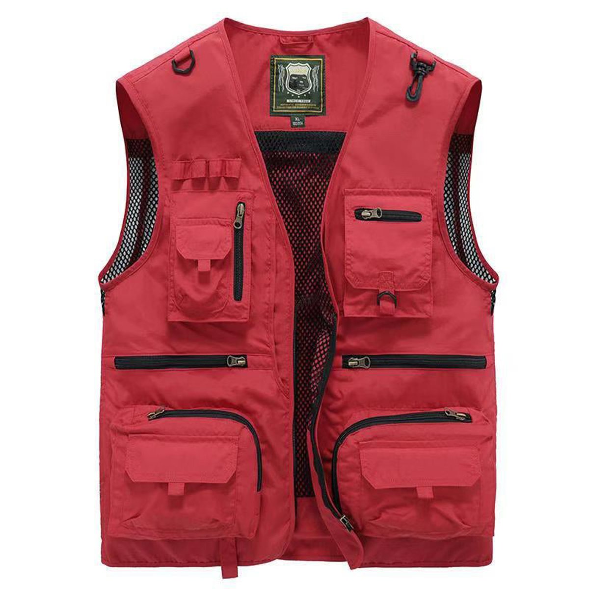 Men's Outdoor Utility Gilet with Zip Pockets