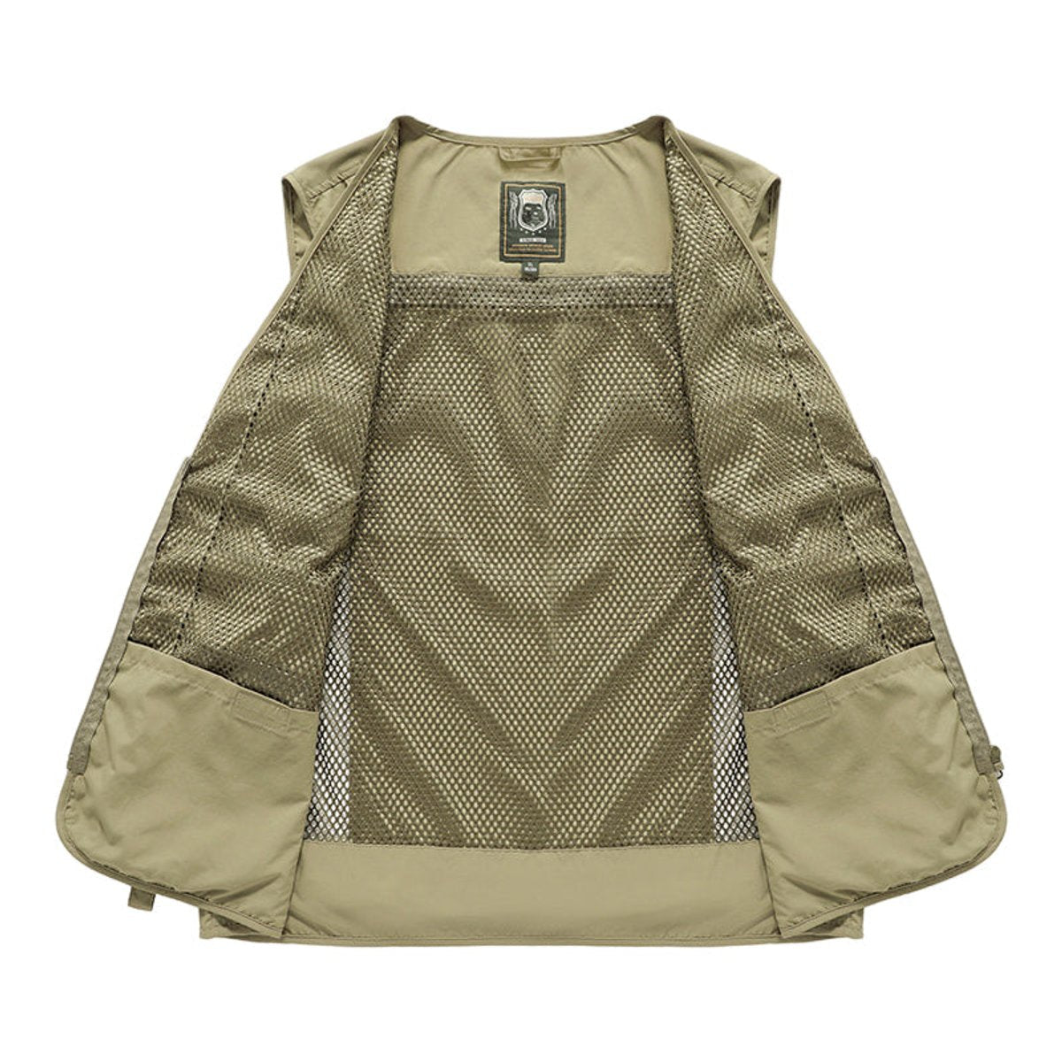 Men's Outdoor Utility Gilet with Zip Pockets