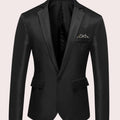 Men's Single Button Slim Fit Business Sport Coat