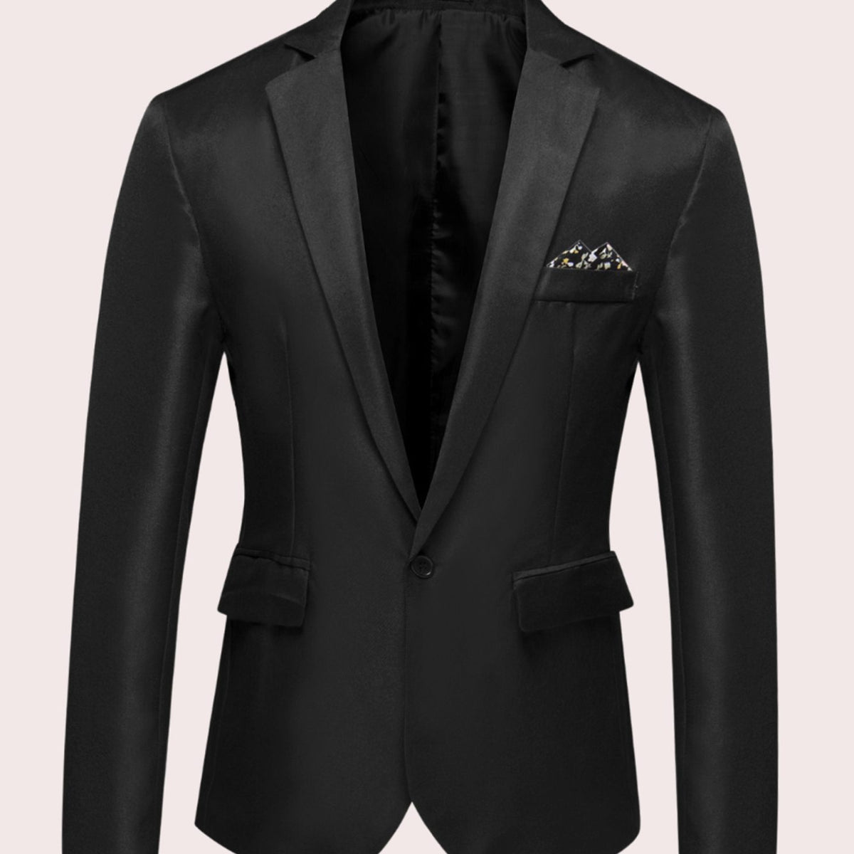 Men's Single Button Slim Fit Business Sport Coat