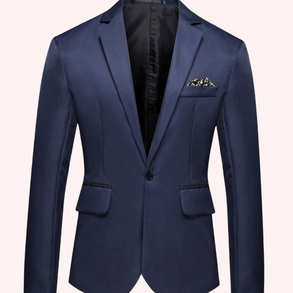 Men's Single Button Slim Fit Business Sport Coat