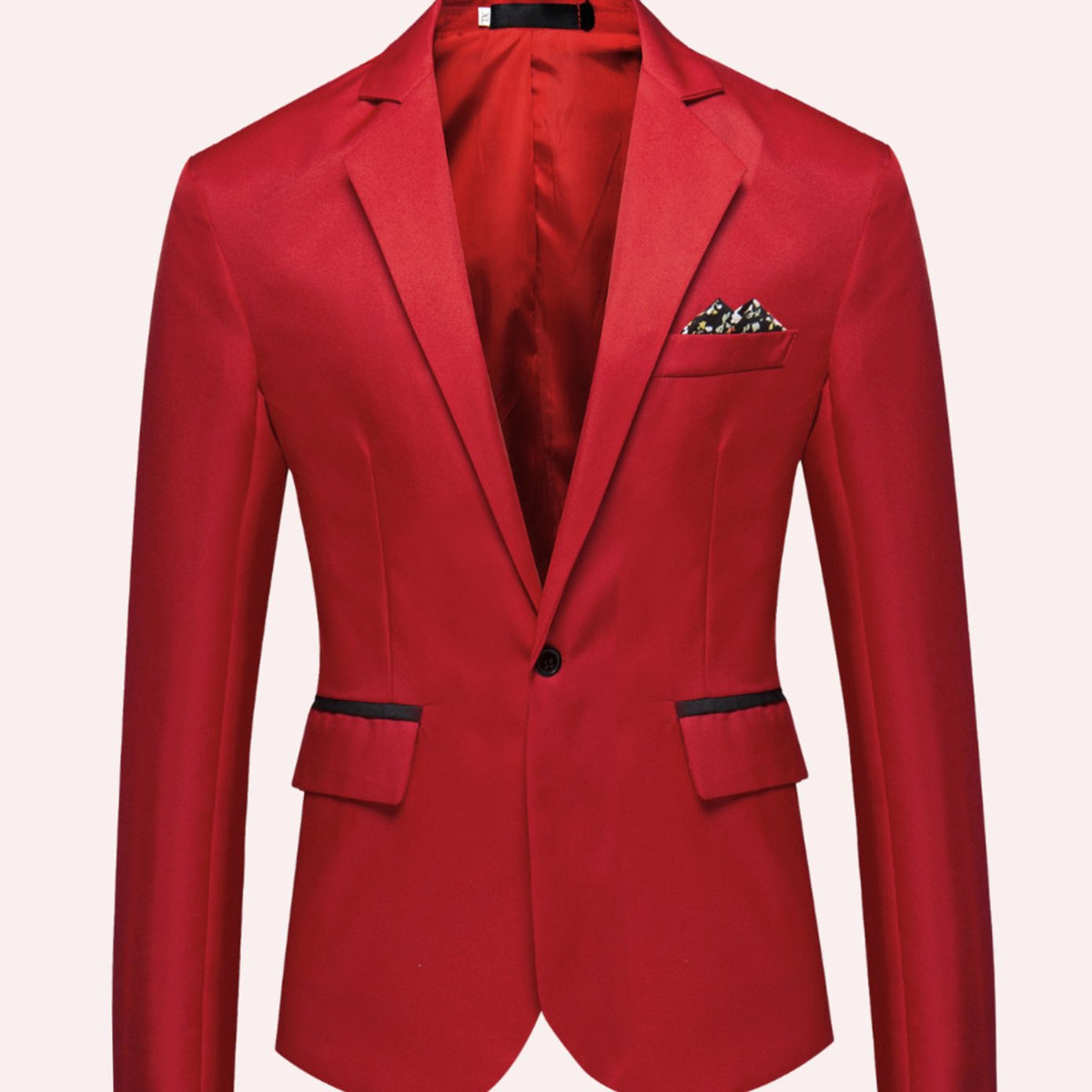 Men's Single Button Slim Fit Business Sport Coat