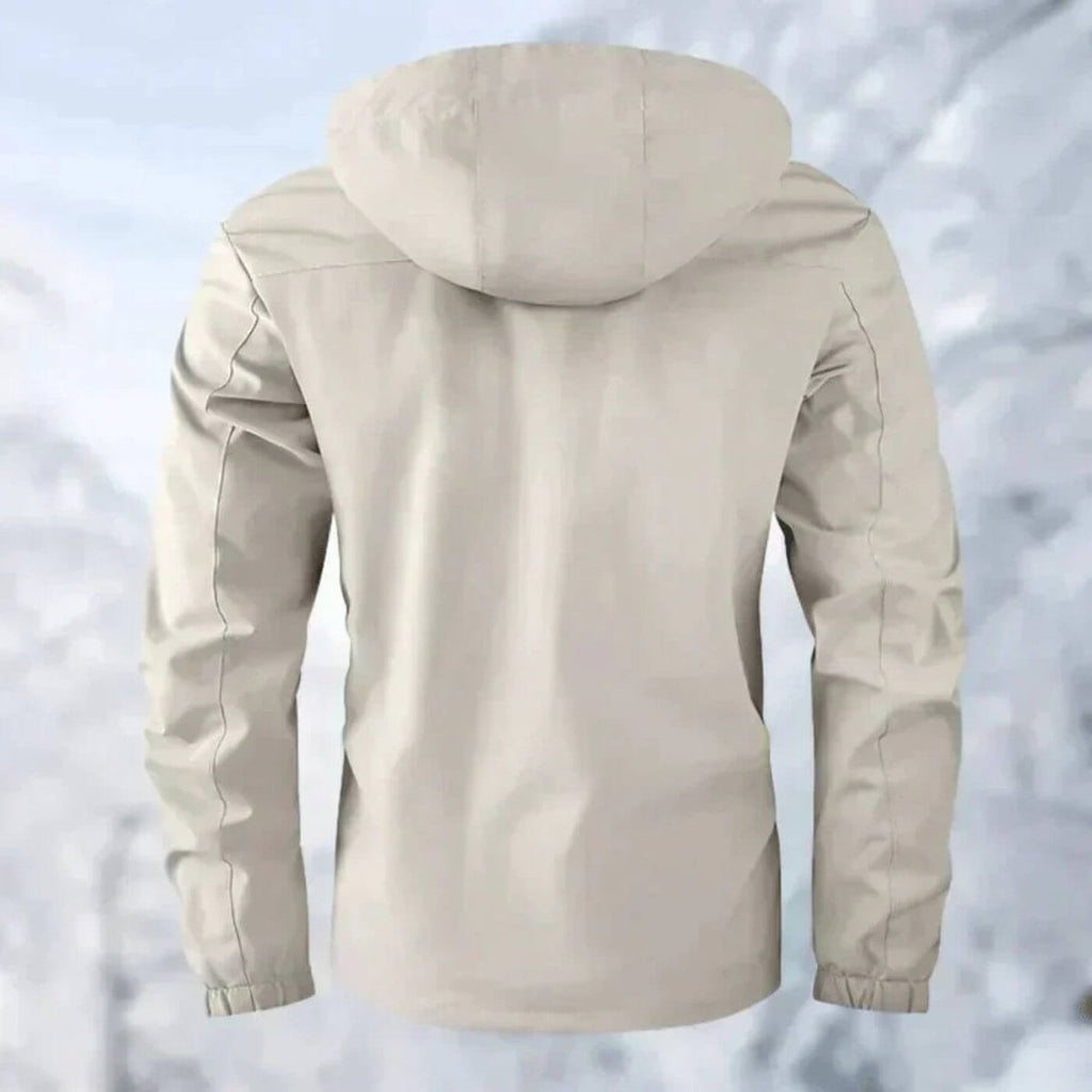 Men's Quilted Waterproof Hooded Parka