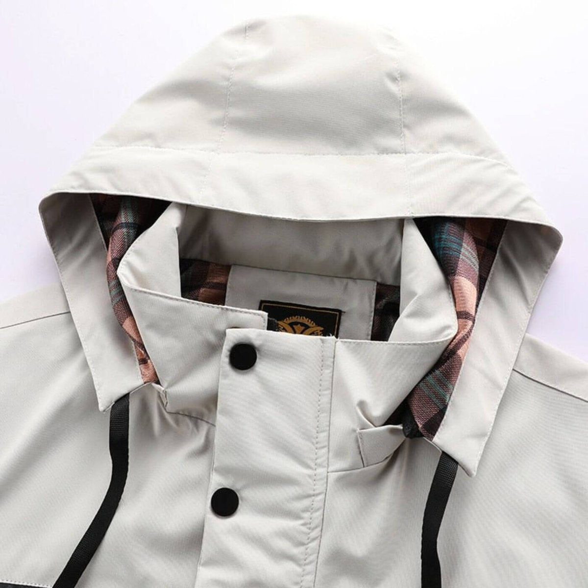 Men's Quilted Waterproof Hooded Parka