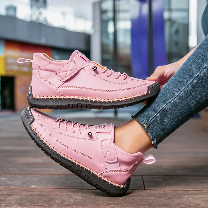 Women's Supportive Everyday Orthopedic Leather Sneakers