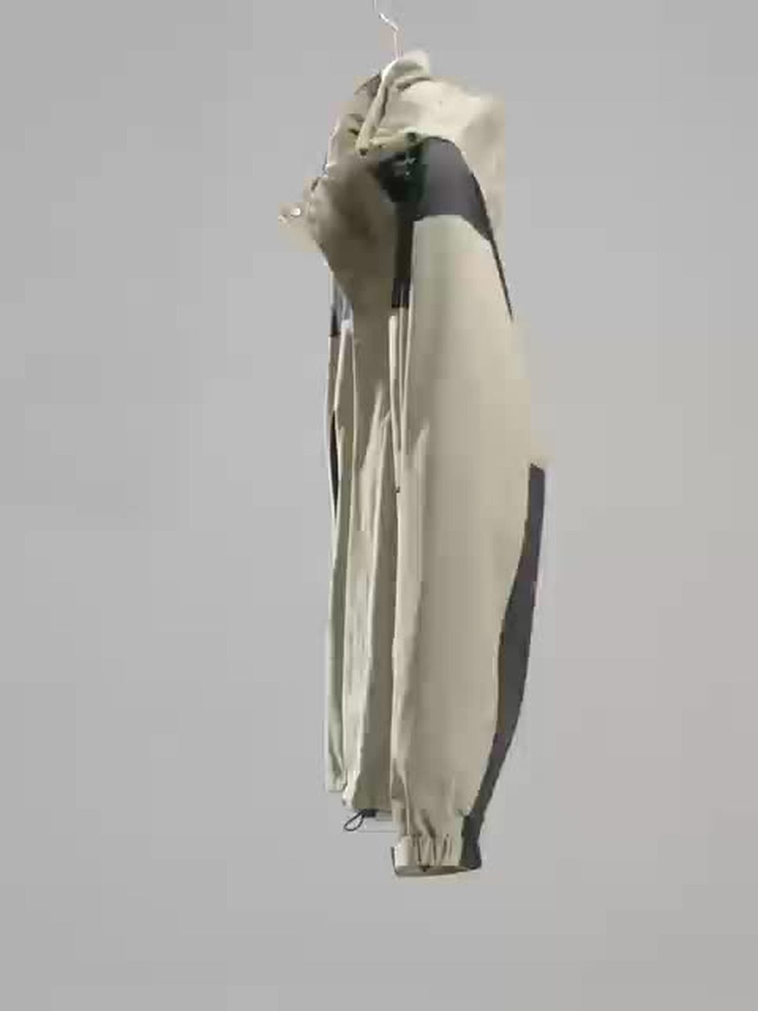 Men's Hooded Three-in-One Jacket with Detachable Liner
