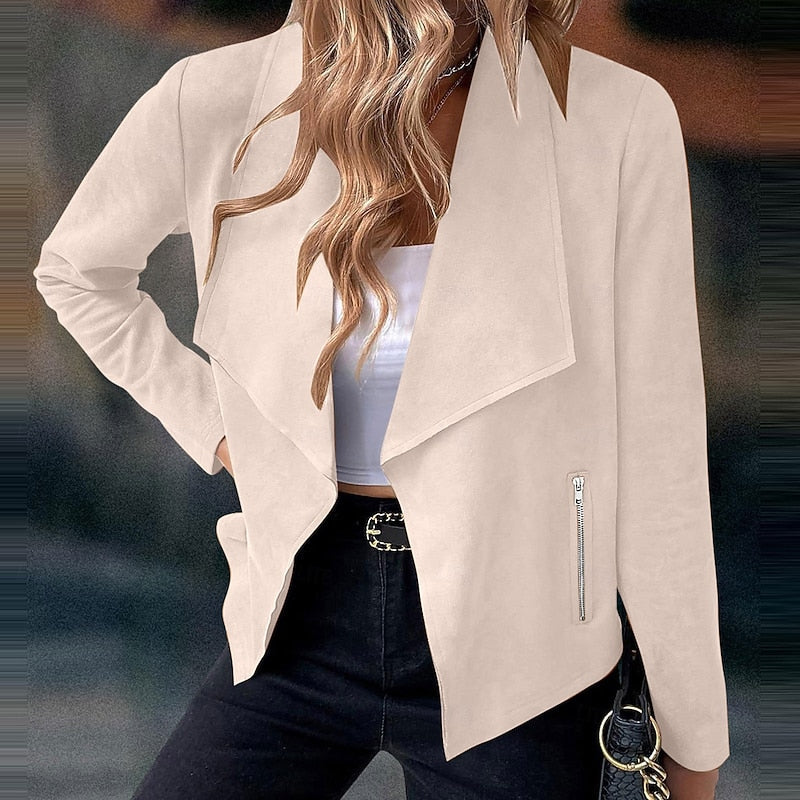 Women's Lightweight Cascading Open Front Jacket