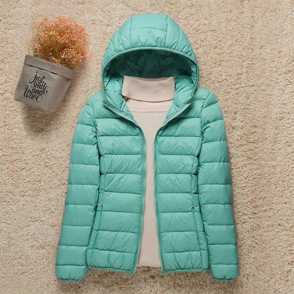 Women's Packable Lightweight Padded Travel Jacket