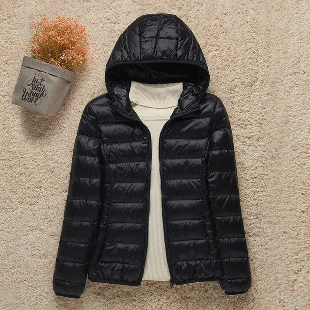 Women's Packable Lightweight Padded Travel Jacket