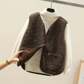 Women's Two-Way Sherpa Fleece Gilet