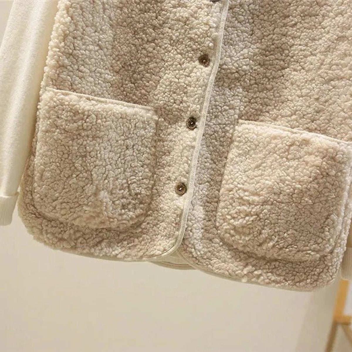 Women's Two-Way Sherpa Fleece Gilet