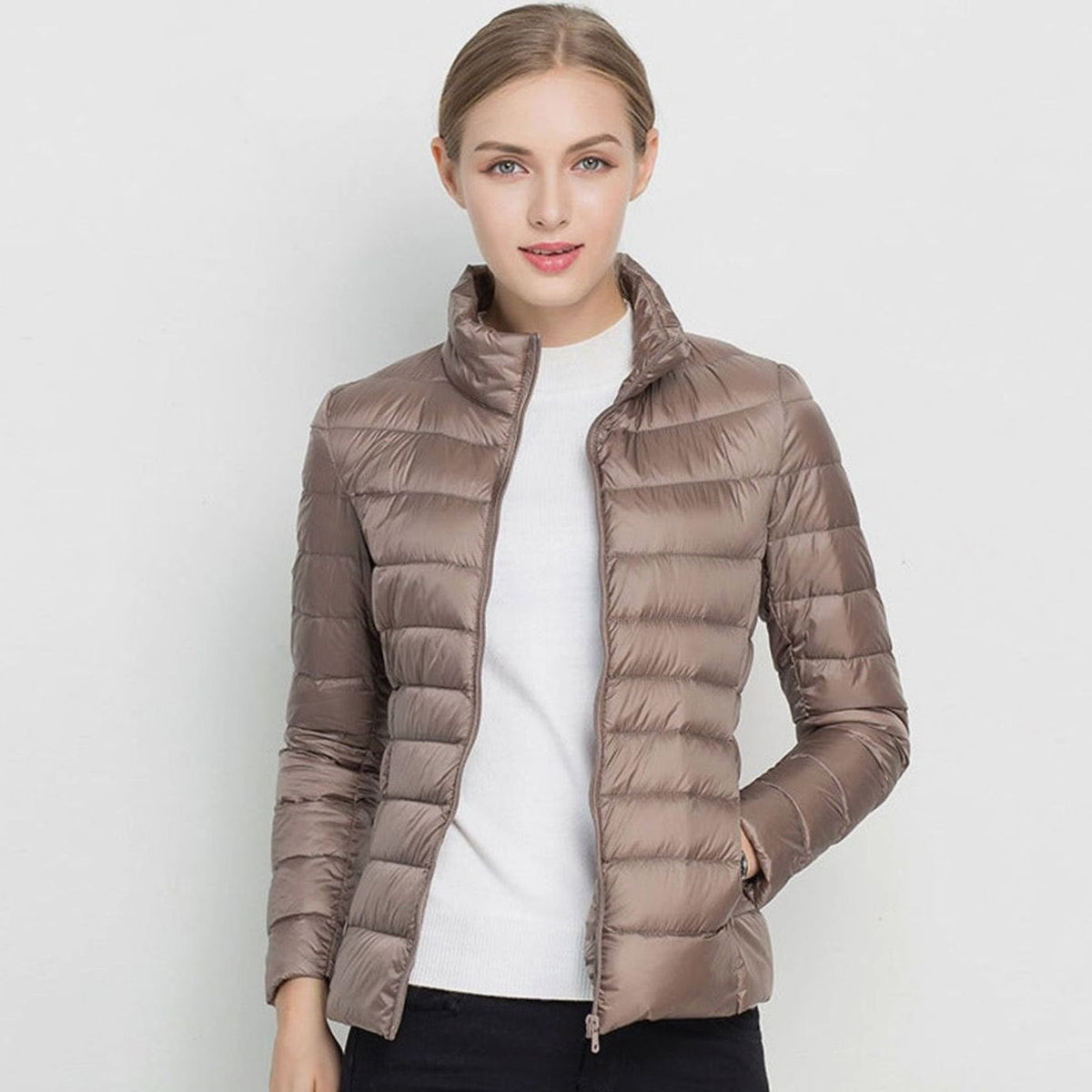 Women's Contoured Slim Lightweight Padded Coat
