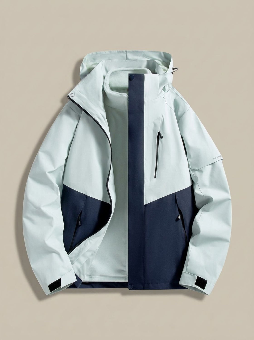 Women's Detachable Hood Water-Repellent Cold Weather Coat