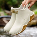 Women's Slip-On Waterproof Chelsea Rubber Booties